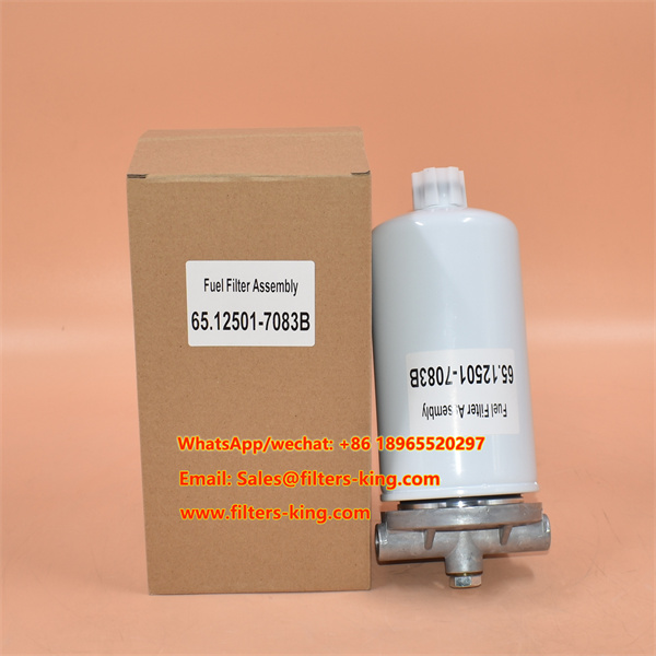 65.12501-7083B Fuel Filter Assy For Doosan