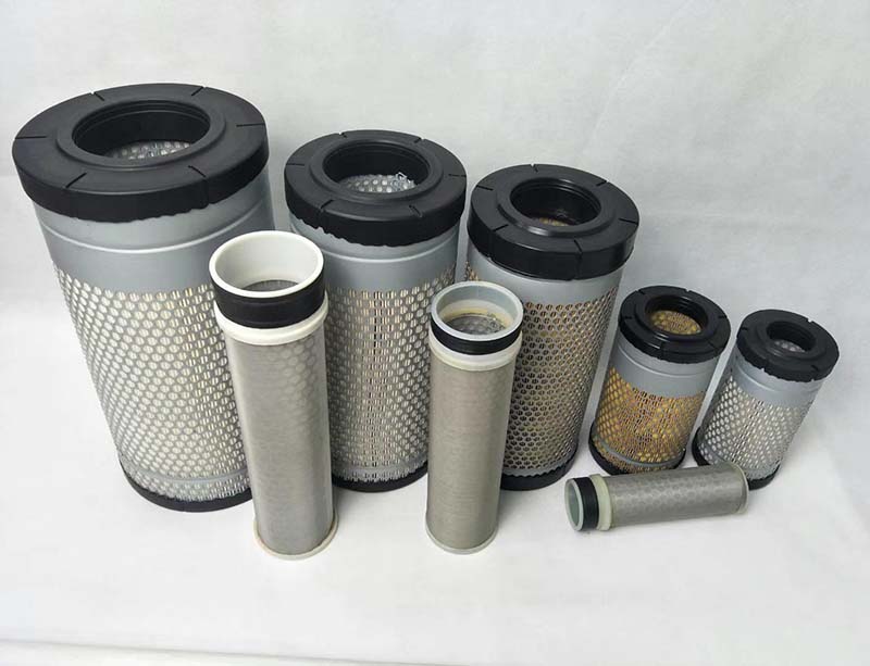 Air filter element for kubota harvester