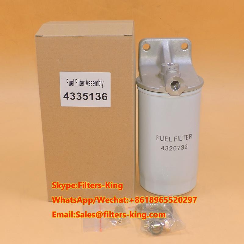 Fuel Filter Assembly 4335136 For Hitachi Excavator