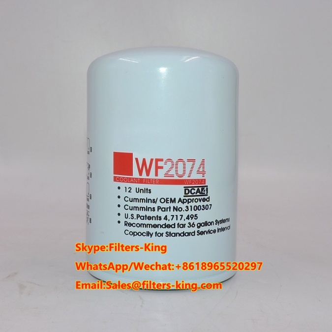 Coolant Filter Fleetguard WF2074 Donaldson P552074,Baldwin BW5074