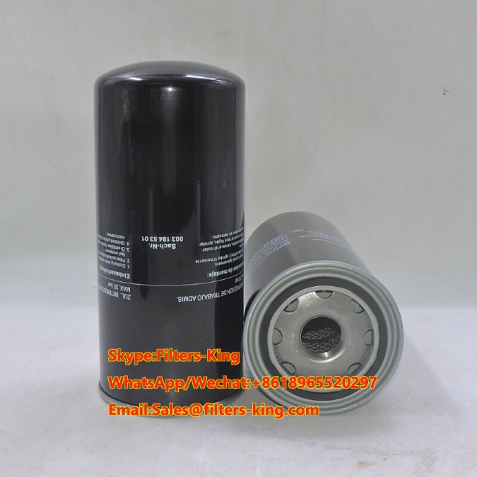 M T U Spin On Oil Filter 0031845301 Fleetguard Oil Filter Element Wholesale