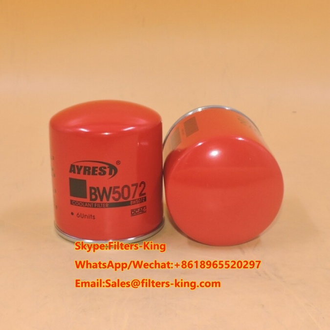 Coolant Filter BW5072 P554072 WF2072 PR3909 LFW4072,filter Suppliers