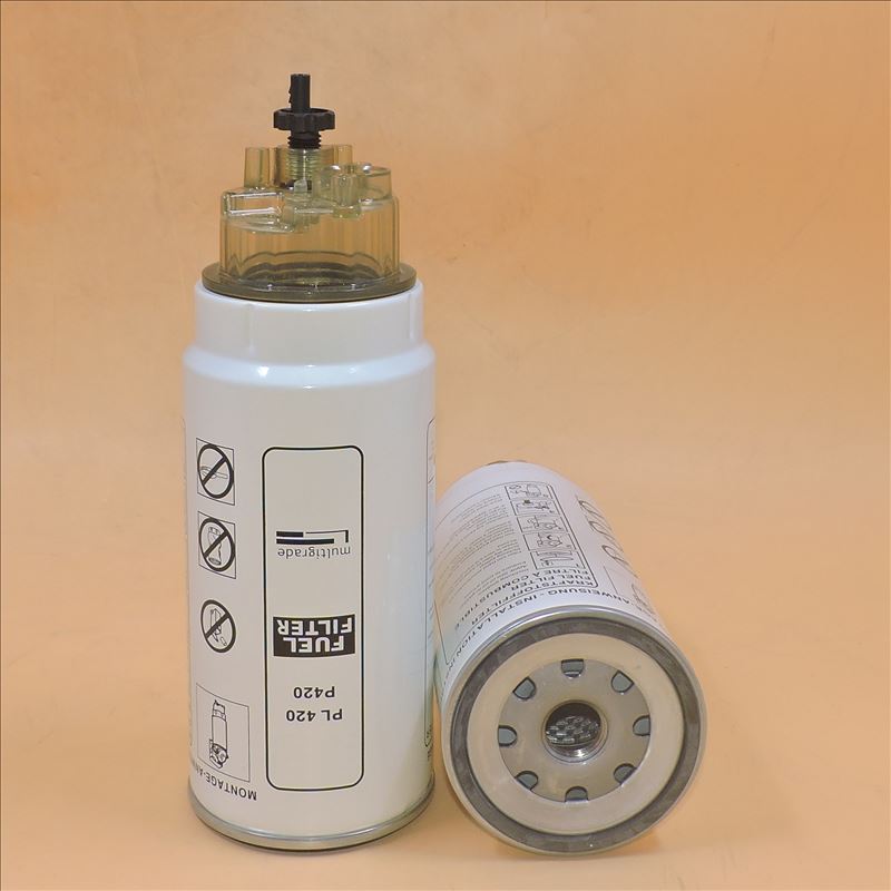 C-HORSE PL420 Fuel Water Separator Spin-On Filter W/Adapter – Fits DAF, Case, IHC, Cummins