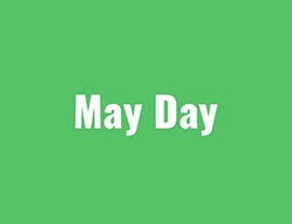 May Day Holiday Notice