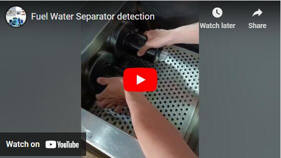 Fuel Water Separator detection
